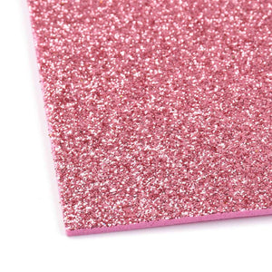Moosgummi Glitter A4 2mm 20x30cm 1 Bogen