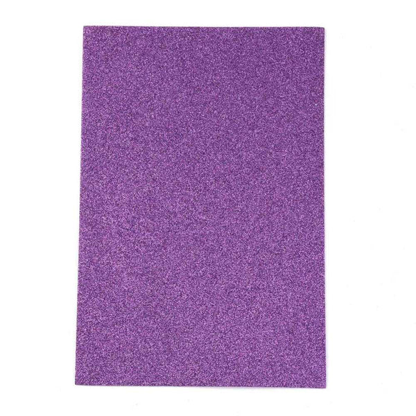 Moosgummi Glitter A4 2mm 20x30cm 1 Bogen