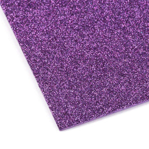 Moosgummi Glitter A4 2mm 20x30cm 1 Bogen