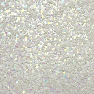 Glitter white ice irisierend 25ml