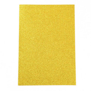 Moosgummi Glitter A4 2mm 20x30cm 1 Bogen