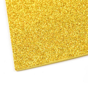 Moosgummi Glitter A4 2mm 20x30cm 1 Bogen