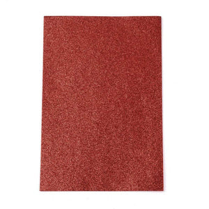 Moosgummi Glitter A4 2mm 20x30cm 1 Bogen