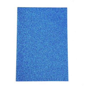 Moosgummi Glitter A4 2mm 20x30cm 1 Bogen