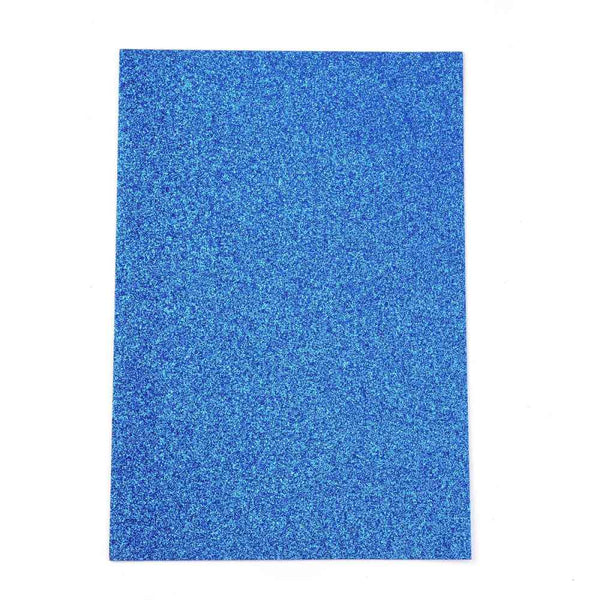 Moosgummi Glitter A4 2mm 20x30cm 1 Bogen