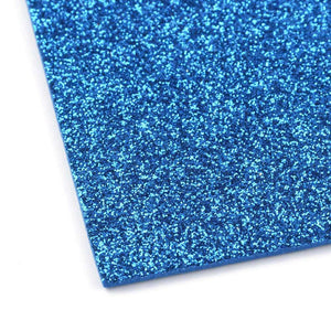 Moosgummi Glitter A4 2mm 20x30cm 1 Bogen