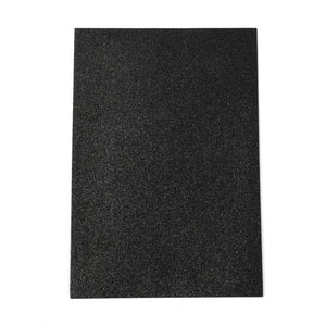 Moosgummi Glitter A4 2mm 20x30cm 1 Bogen