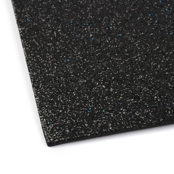 Moosgummi Glitter A4 2mm 20x30cm 1 Bogen