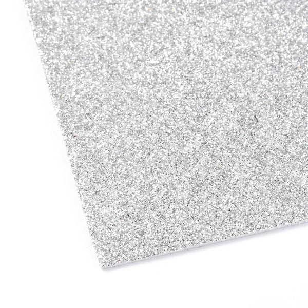 Moosgummi Glitter A4 2mm 20x30cm 1 Bogen