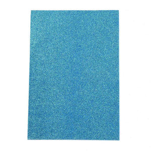 Moosgummi Glitter A4 2mm 20x30cm 1 Bogen