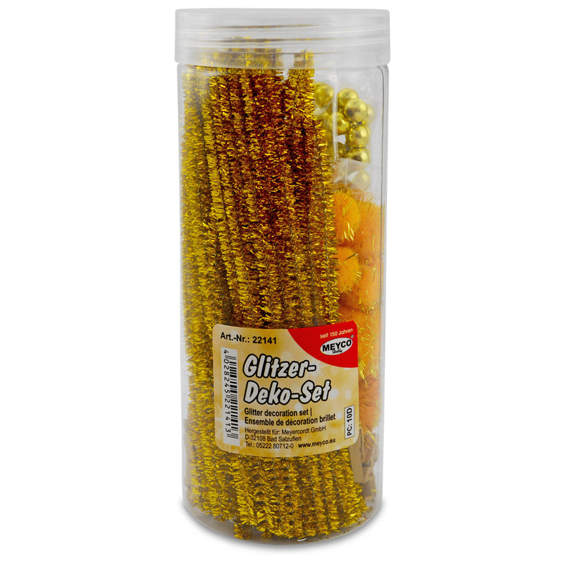 Glitzer-Deko-Set