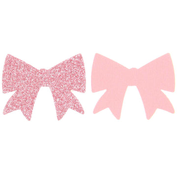 Streudekoration Schleifen Glitzer FSC MIX 3x2cm 20g