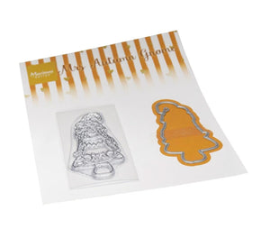 Marianne Design Silikonstempel Frau Herbstgnom