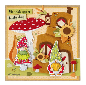 Marianne Design Silikonstempel Frau Herbstgnom