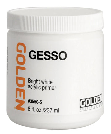 Golden Gesso weiß Grundierung 237 ml