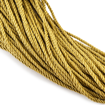 Kordel gedreht gold metallic pro Meter