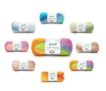 Cotton Quick Farbverlaufsgarn Batik 100% Baumwolle 100g / Knäuel