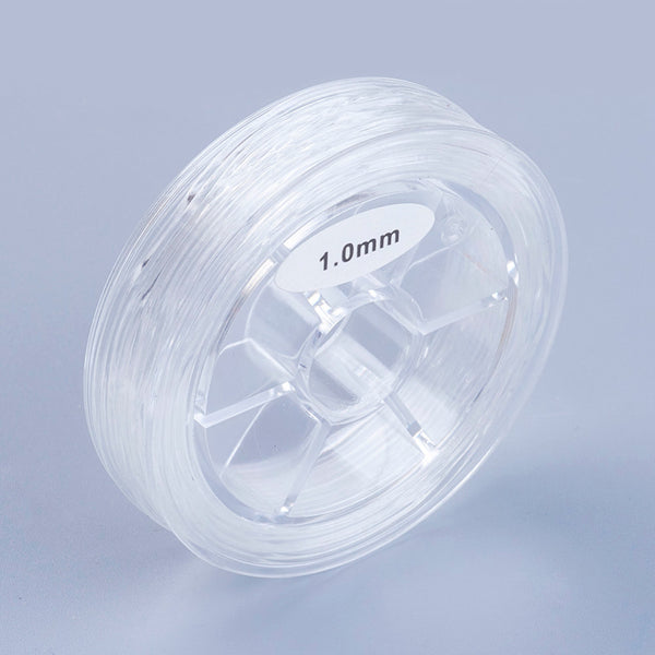 Elastic-Faden Gummiband rund Stretchband für Armbänder transparent