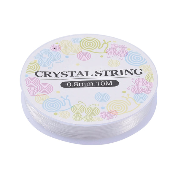 Gummifaden transparent verschiedene Stärken 1 Rolle