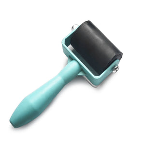 Gummiwalze für Drucktechniken Türkis 95x35mm 1 Stück