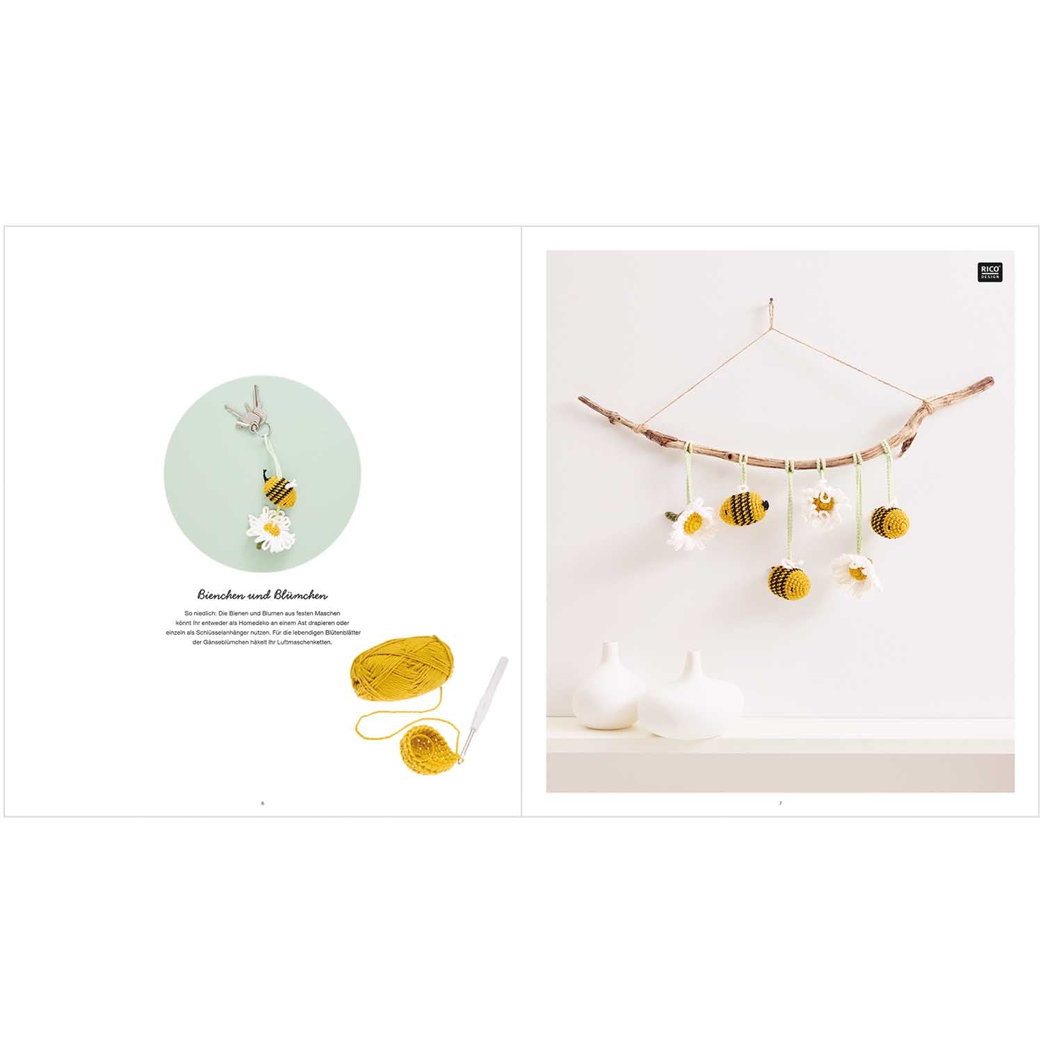 Ricorumi Charming Spring Häkel-Heft Häkelanleitung 16 Seiten