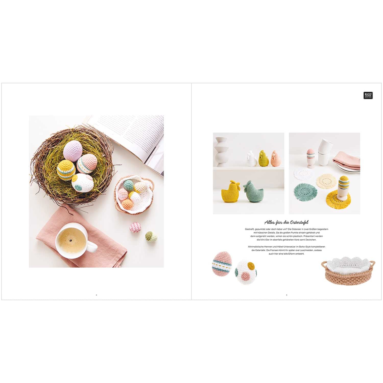 Ricorumi Charming Spring Häkel-Heft Häkelanleitung 16 Seiten