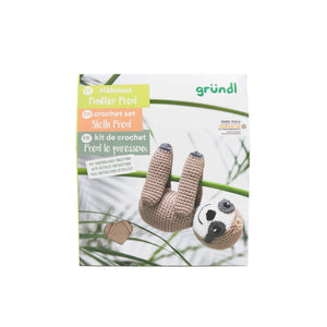 Häkelset Faultier Fred mit Anleitung