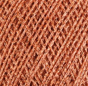 Häkelgarn Glitter uni metallisiertes Garn 25g/110m