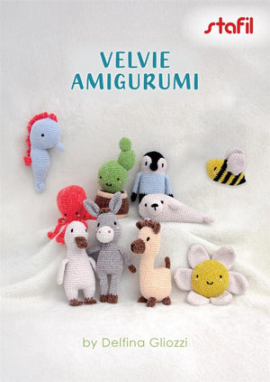 Stafil Velvie Amigurumi Häkelheft Anleitungen by Delfina Gliozzi