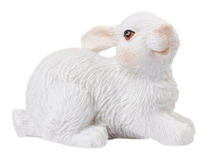 Miniatur Hase weiß 3,5cm 1 Stück