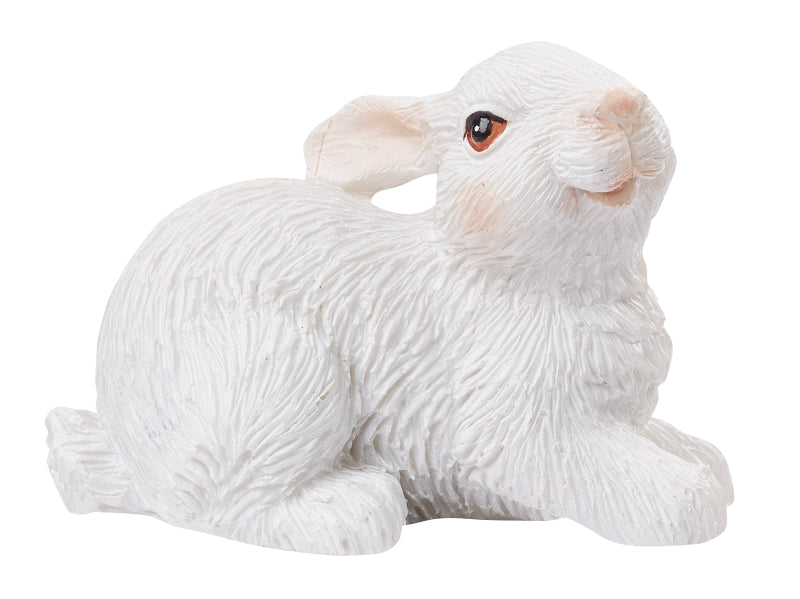 Miniatur Hase weiß 3,5cm 1 Stück