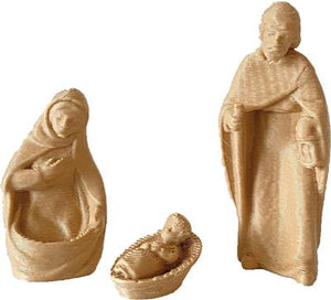 Miniatur Heilige Familie Krippenfiguren 3D-Druck 3 Figuren / Set
