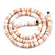 Heishi-Perlen Sand-Mix Polymerclay Perlenscheiben 6x1mm 380-400Stk/Strang