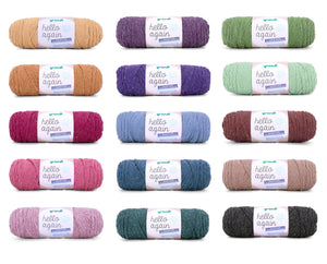 Gründl Hello Again Garn 100 % Polyester recycelt 100g / 210m