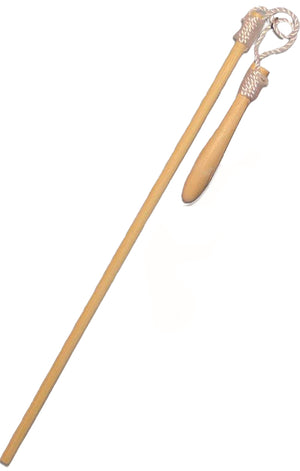 Miniatur Dreschflegel aus Holz Krippenzubehör 11cm