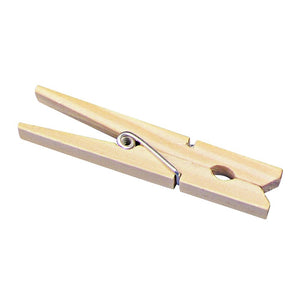 Wäscheklammern aus Holz 72mm 24 Stück