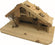 Krippenstall Bern Natur 39x18,5x20,5cm Weihnachtskrippe