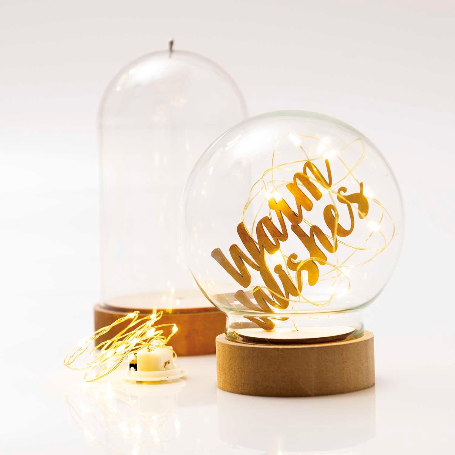 Holzdeko-Set Pilze 6-teilig