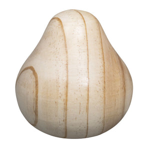 Holzform Korpus, 69x69x77mm, birnenförmig, 1 Stück