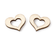 Holzherzen Streudeko offen gelasert 20x16x2,5mm 50Stk./Pkg.