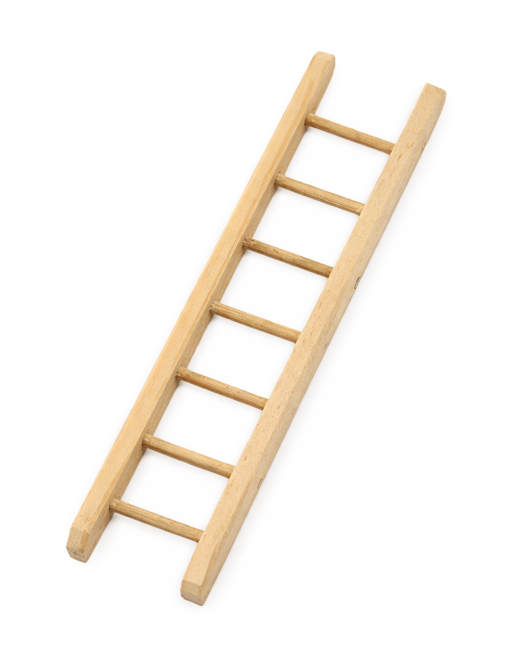 Miniaturleiter aus Holz für Krippen in verschiedenen Größen