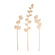Holzstecker Eukalyptus FSC Mix natur Lasercut 3 Stück 32+42cm