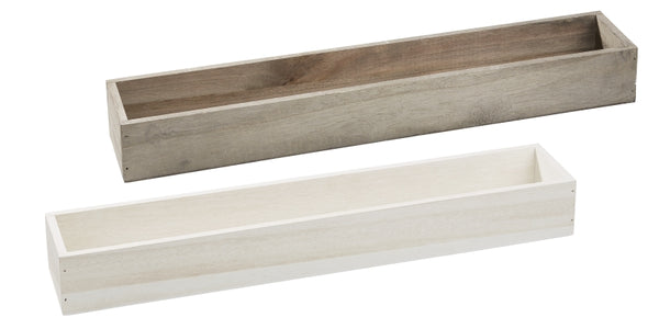 Holztablett BASIC lang 50x9x6cm