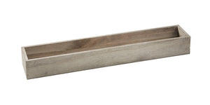 Holztablett BASIC lang 50x9x6cm