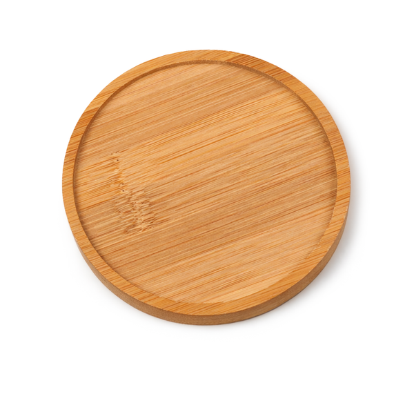 Holzuntersetzer aus Holz Kerzenteller 13cm 1 Stück