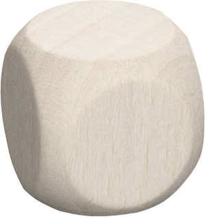 Holzwürfel 18mm roh gebleicht 8 Stück