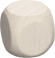 Holzwürfel 25 mm roh gebleicht 3 Stück
