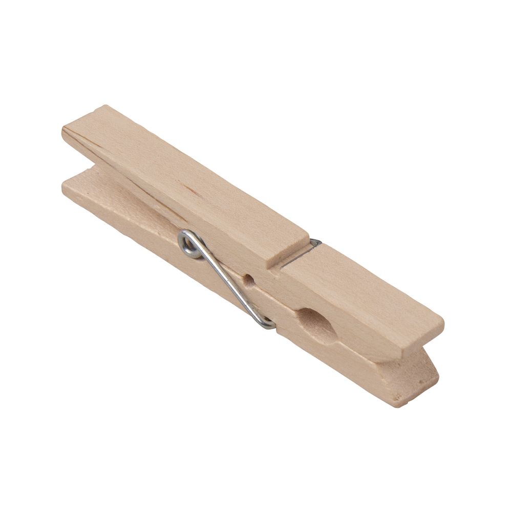 Wäscheklammern aus Holz 72mm 24 Stück