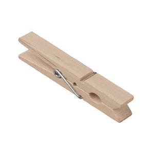 Wäscheklammern aus Holz 72mm 24 Stück