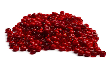 Indianerperlen Mix transparent opak 100g 5-8mm